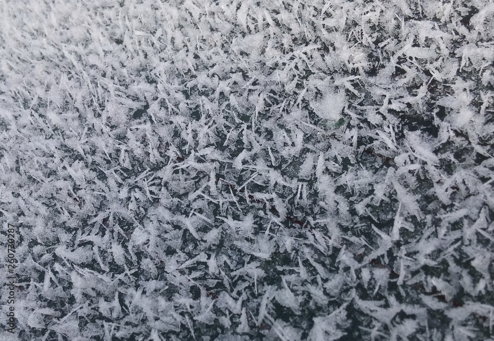 Fototapeta premium ice on the glass