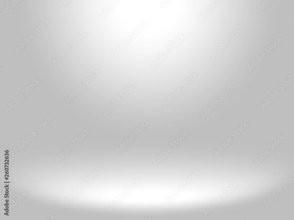 Abstract silver background for web design templates, christmas, valentine, product studio room and business report with smooth gradient color. Gray and white background. - obrazy, fototapety, plakaty 