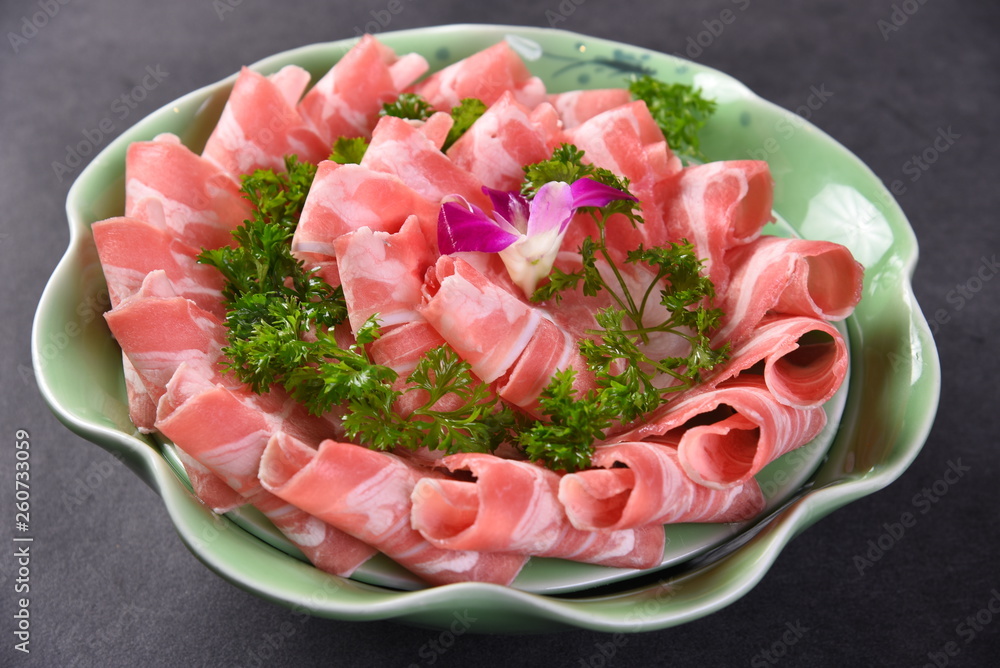 fresh salad on a plate fresh salad on a plate