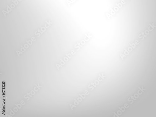 Abstract silver background for web design templates, christmas, valentine, product studio room and business report with smooth gradient color. Gray and white background.