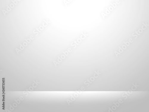 Abstract silver background for web design templates, christmas, valentine, product studio room and business report with smooth gradient color. Gray and white background. © PurMoon