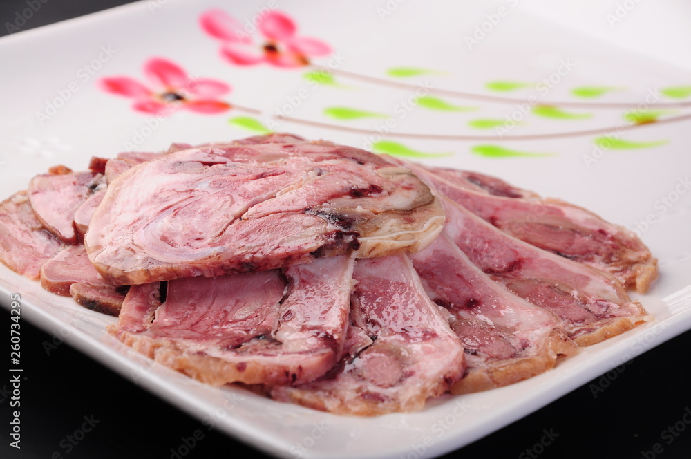 raw meat on a plate raw meat on a plate