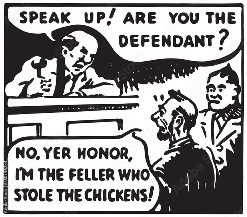 Speak Up  - Retro Ad Art Banner
