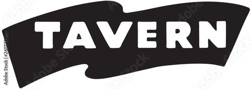 Tavern 2  - Retro Ad Art Banner
