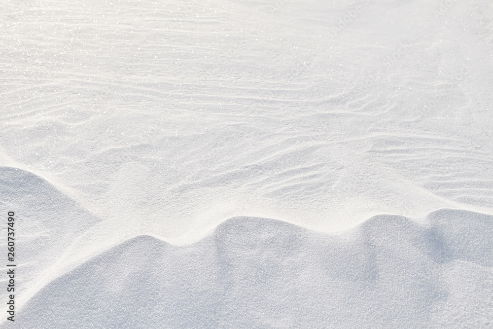 Fototapeta premium Snow texture background.