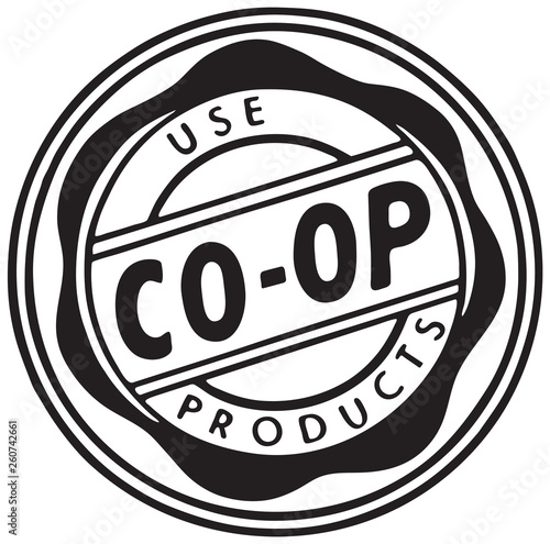 Use Coop Products  - Retro Ad Art Banner