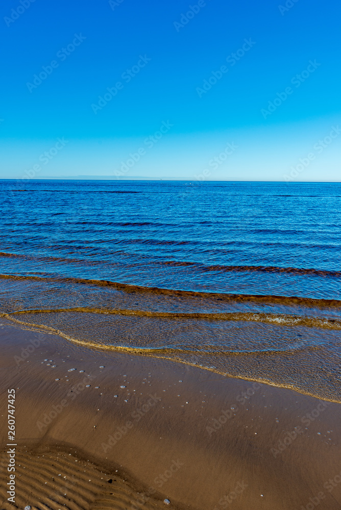 empty sea beach with ice leftovers and no snow empty sea beach with ice leftovers and no snow