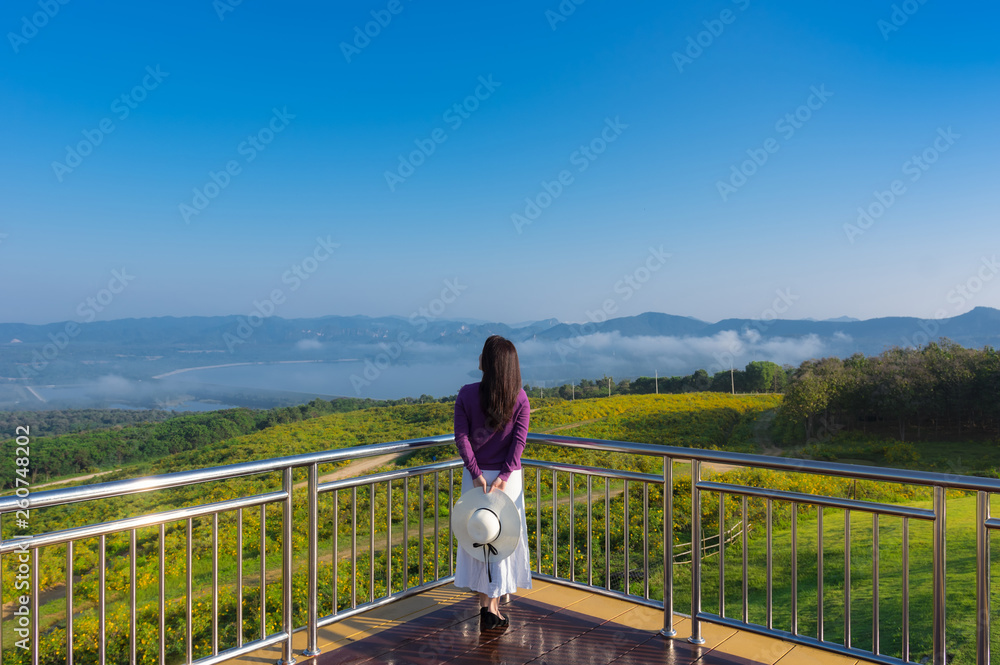 Landscape nature flower Tung Bua Tong, View point. Landscape nature flower Tung Bua Tong, View point.