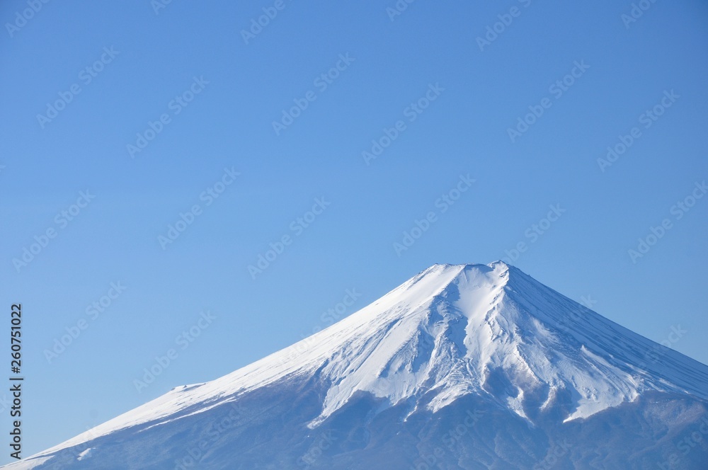 青天に富士山 青天に富士山