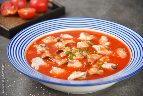 bowl of tomato soup
