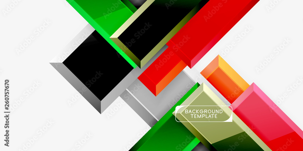 Abstract arrows composition background Abstract arrows composition background