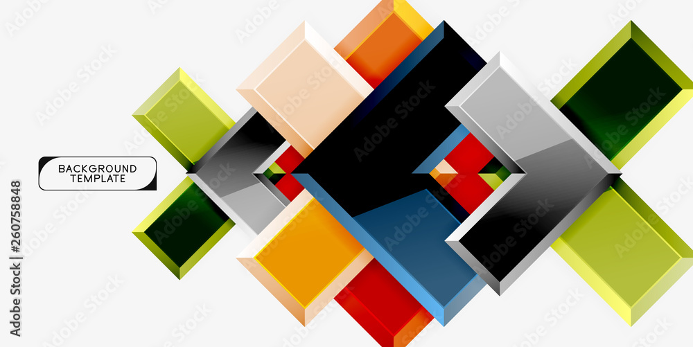 Abstract arrows composition background Abstract arrows composition background