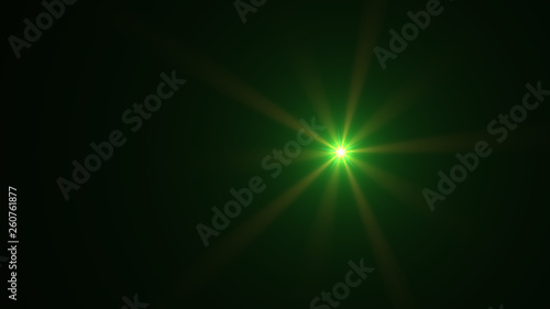 green lens flare © cplani