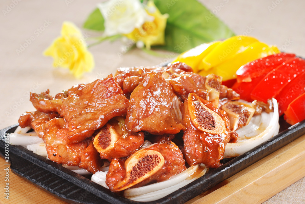 grilled chicken on plate with vegetables grilled chicken on plate with vegetables