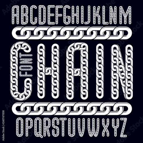 Vector condensed, tall font...