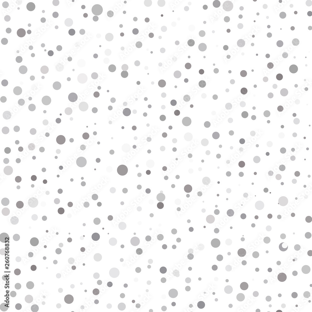 Gray bubbles on white background 