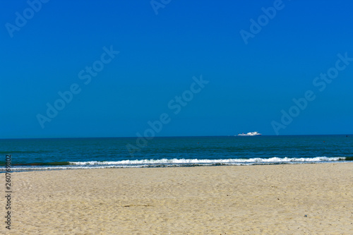 a sunny day at the beach