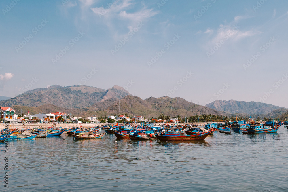 fishing port Vinh Luong.