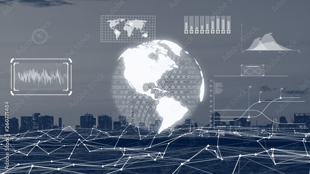先進テクノロジー 5g Ai 人工知能 日本人 素材 背景 グラフィック イラスト ブロックチェーン フィンテック ビジネス パートナー 成功 マネージャー 契約 協力 会社 Fintech Iot Maas Ict Ilustracion De Stock Adobe Stock