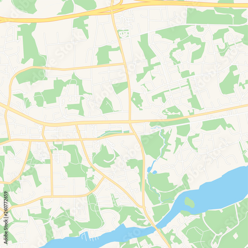 Kaarina, Finland printable map