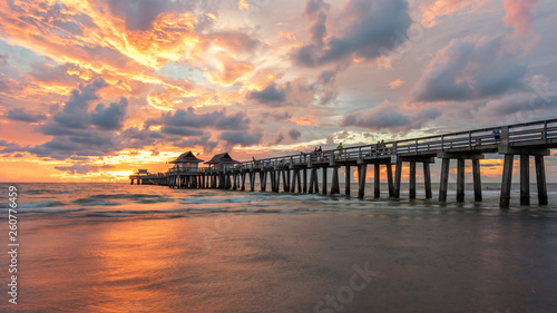 Famous Naples Pier, Florida