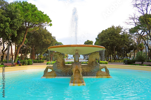 Fontana dei quattro cavalli,Rimini, Italy