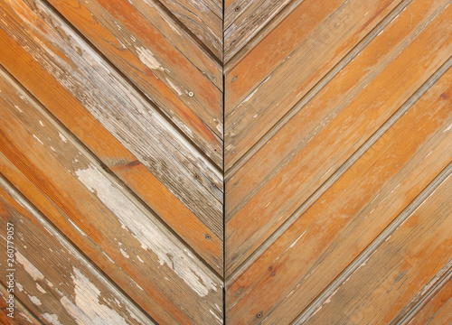 Valokuva Old wooden door texture