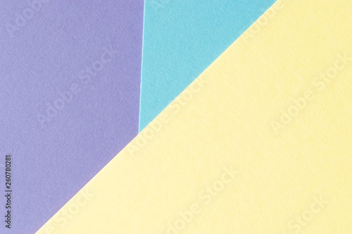 colored paper as fashion texture background in three color tone