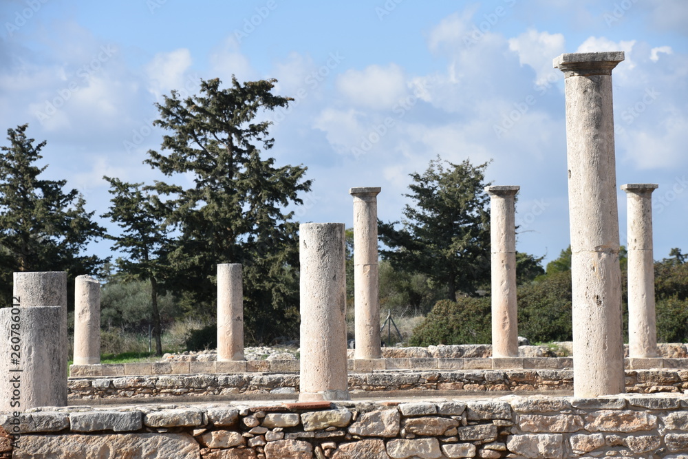 Forest of Columns, Sanctuary of Apollo, Cyprus