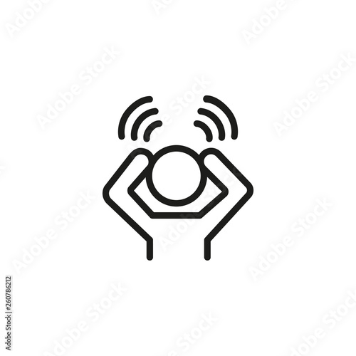 Awareness line icon