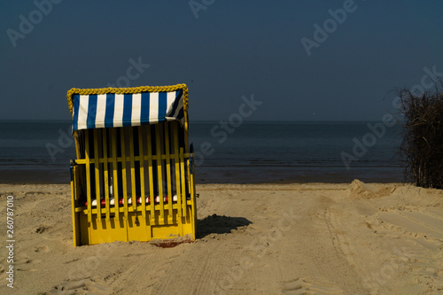 Strandkörbe in Duhnen, Cuxhaven
