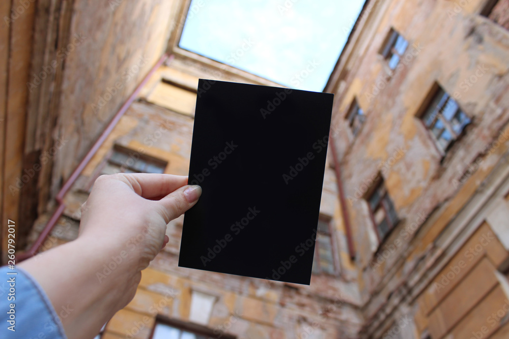 Mock Up Card Post Card Or Advertising Leaflet Of Standard A5 Size On mock-up-card-post-card-or-advertising-leaflet-of-standard-a5-size-on