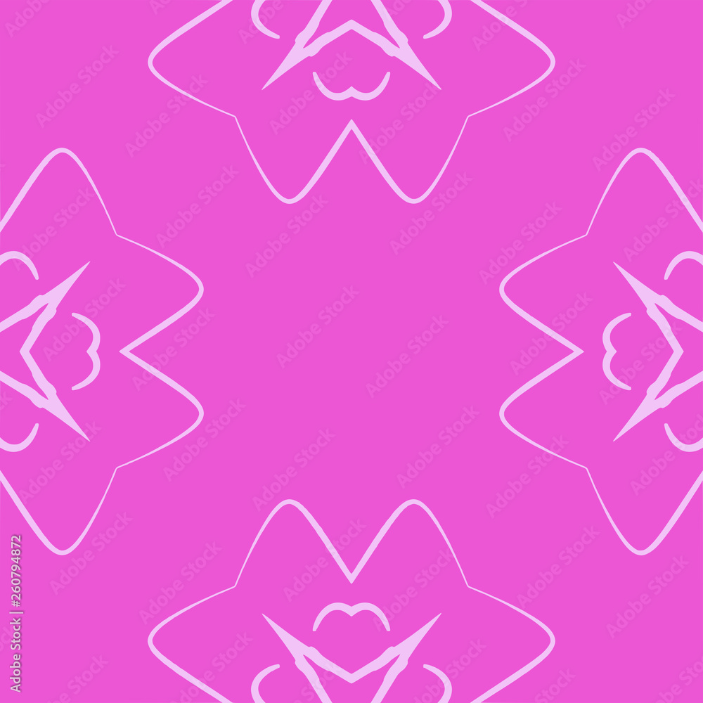 Pattern tile, ornate geometric pattern and two-tone abstract background Pattern tile, ornate geometric pattern and two-tone abstract background