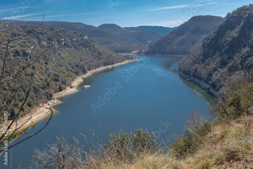 Paisajes catalanes en la ribera del rio Ter - Barcelona - Susqueda photo