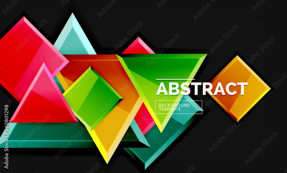 Shiny style geometric background Shiny style geometric background