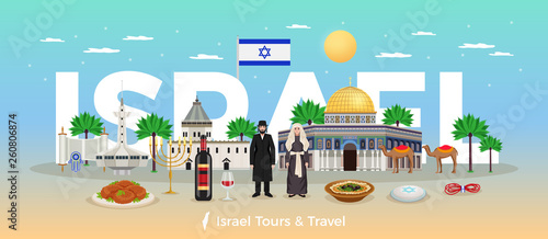 Israel Concept Illustration