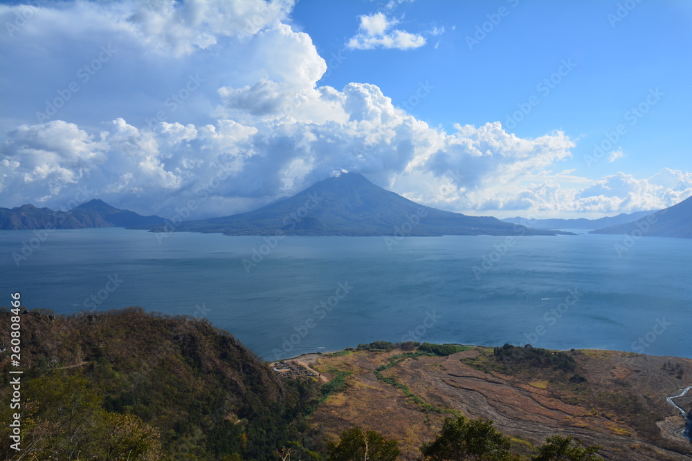 Panorama Lac Atitlán Panajachel Guatemala