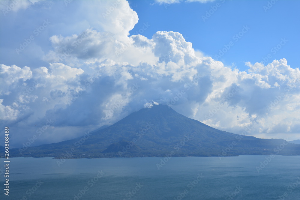 Panorama Lac Atitlán Panajachel Guatemala