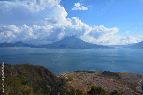 Panorama Lac Atitlán Panajachel Guatemala