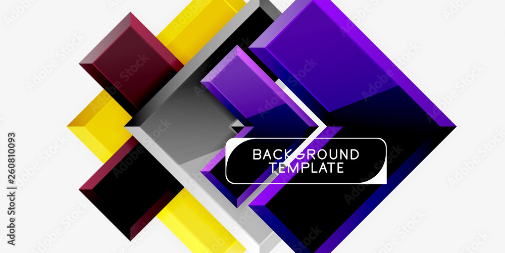 Glossy modern geometric background, abstract arrows composition Glossy modern geometric background, abstract arrows composition