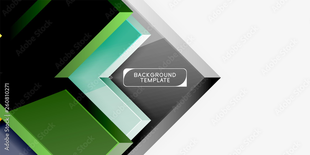 Glossy arrows background Glossy arrows background