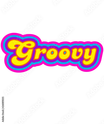 Word groovy script 60s era