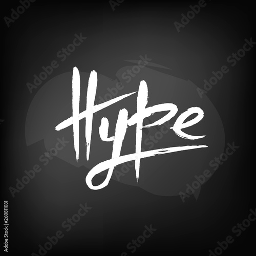 blackboard lettering hype