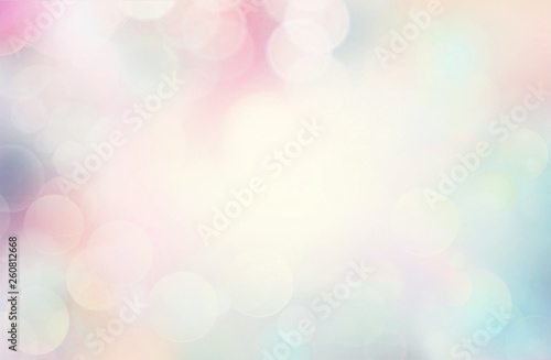 Abstract pink background with bokeh