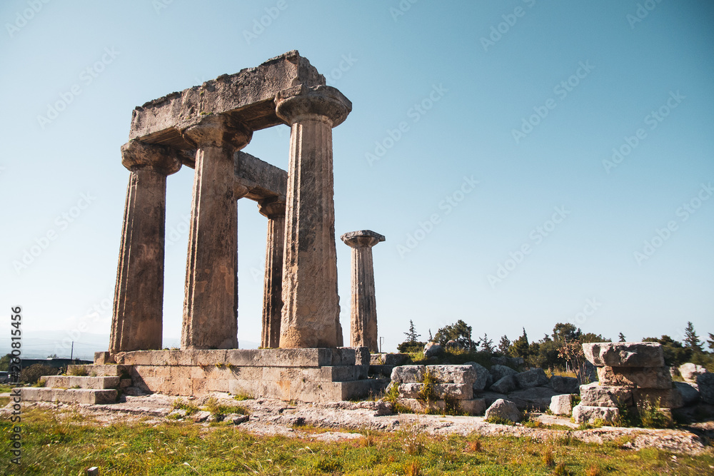 Temple in Corinth 