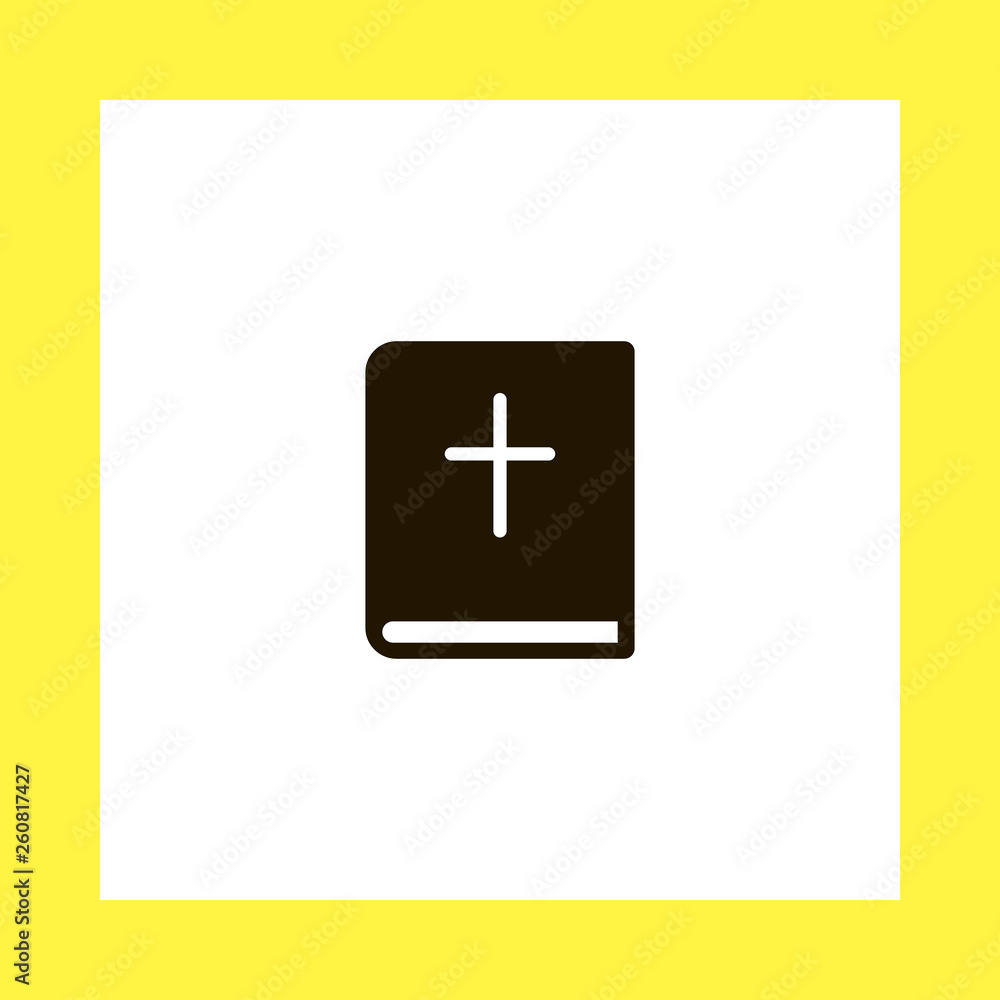 Bible vector icon. flat design Bible vector icon. flat design
