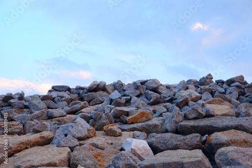 Stone pile background © ek