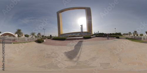 Dubai Frame Front View photo