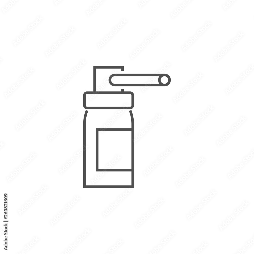 Bottle of Spray Vector Icon