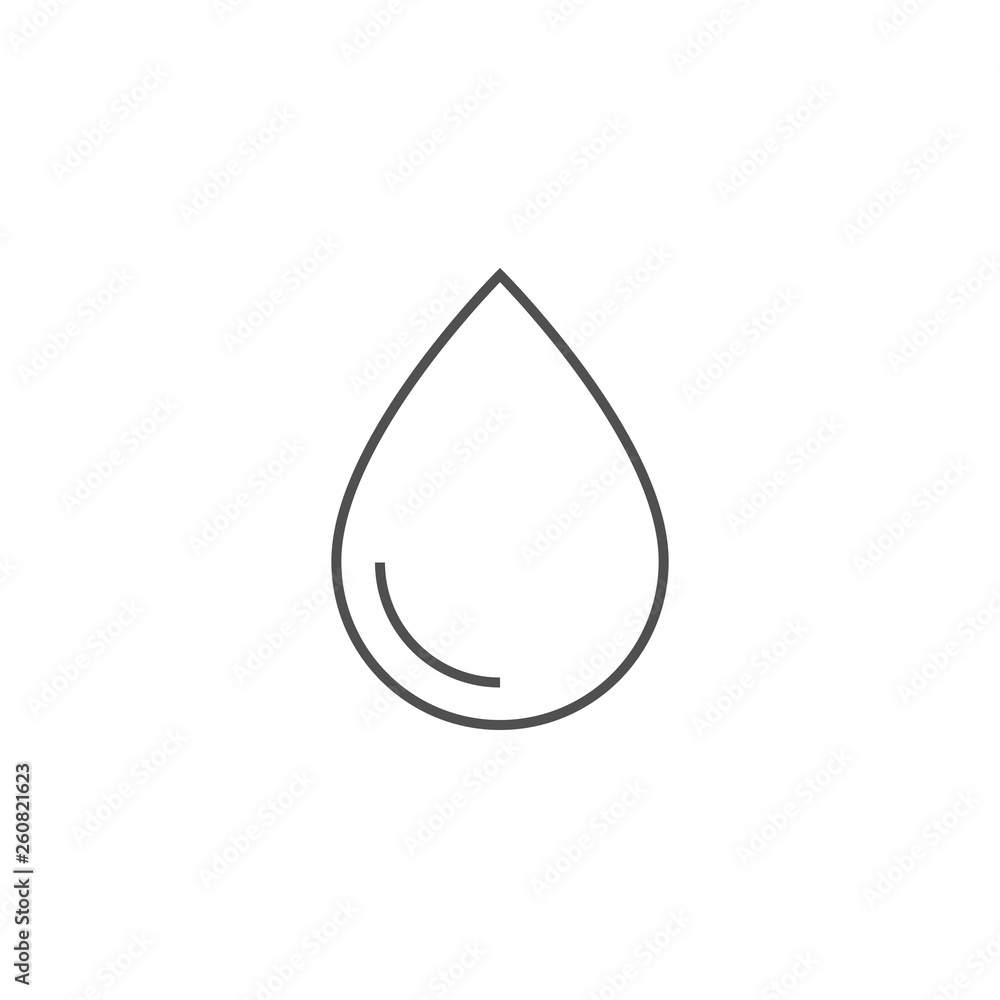 Drop Vector Icon Drop Vector Icon